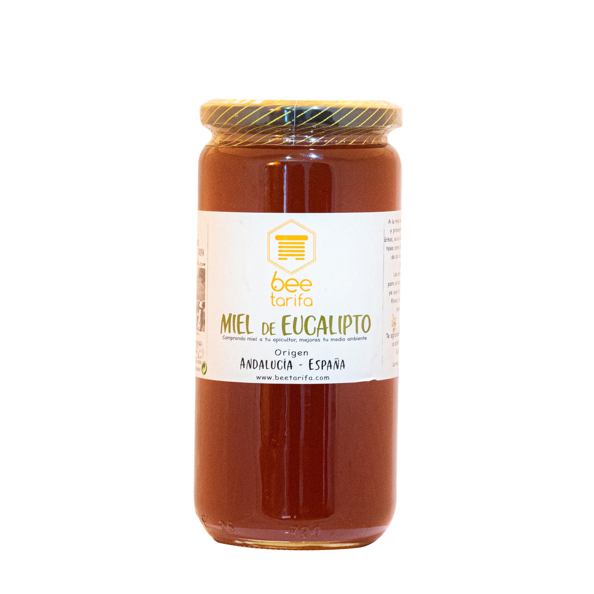 Miel de Eucalipto pura sin aditivos ni conservantes, de cadiz de andalucia de tarifa 100% natural